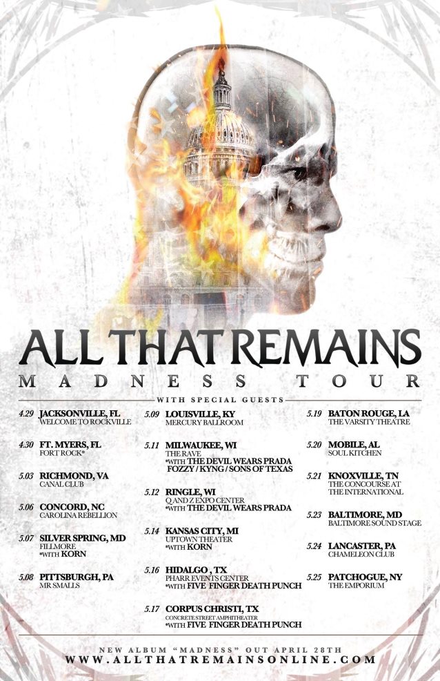 allthatremainsmadnesstourspring2017