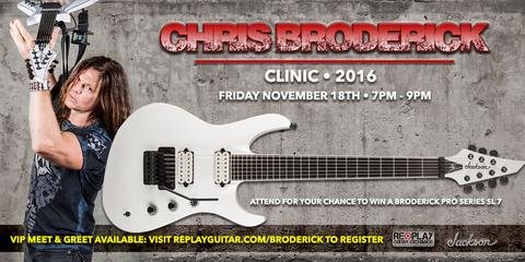 ACT OF DEFIANCE/Ex-MEGADETH Guitarist CHRIS BRODERICK: Watch Highlights Of Replay Guitar Exchange Clinic