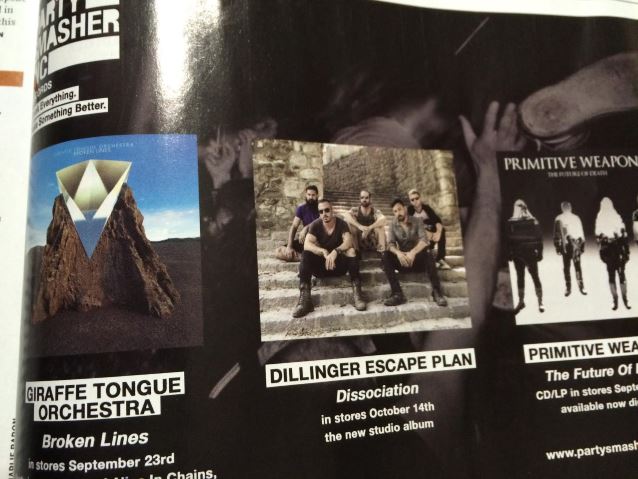 dillinger escape plan dissociation review