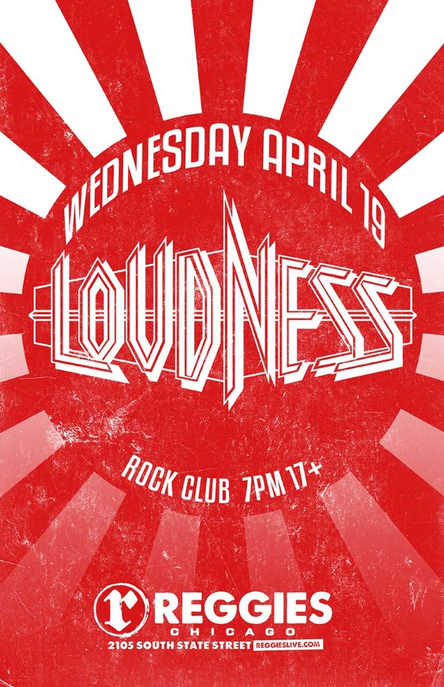 loudnessreggiesapril2017poster