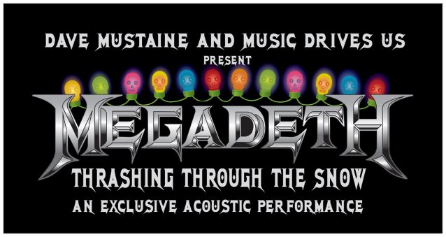 MEGADETH's DAVE MUSTAINE To Play Special Acoustic Charity Show In Boston