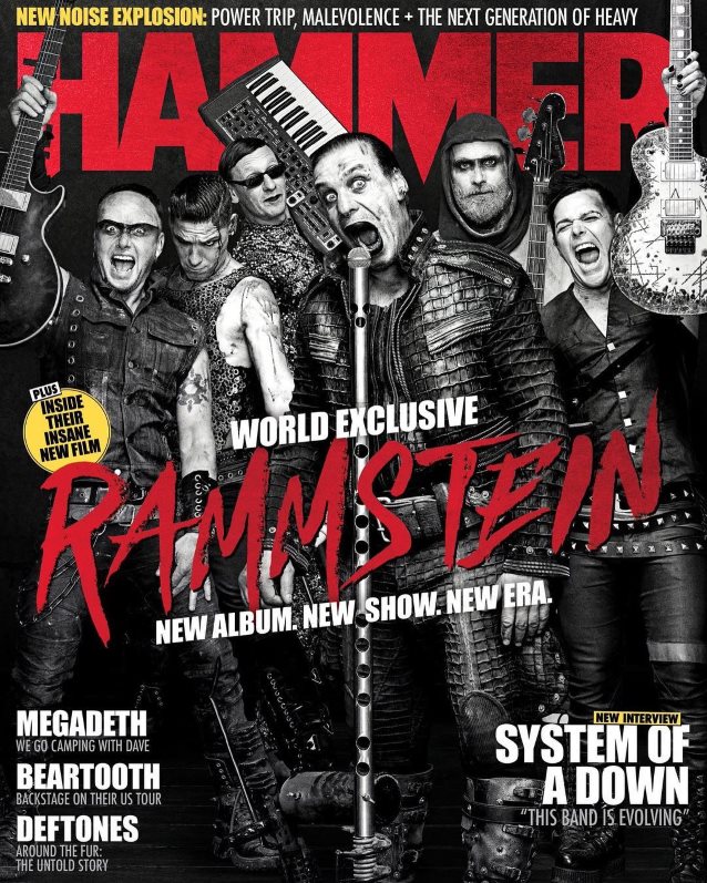 rammsteinmetalhammercovermay2017