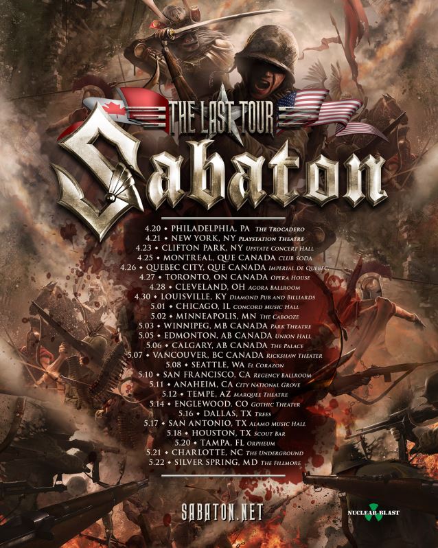 sabaton2017northamericatour