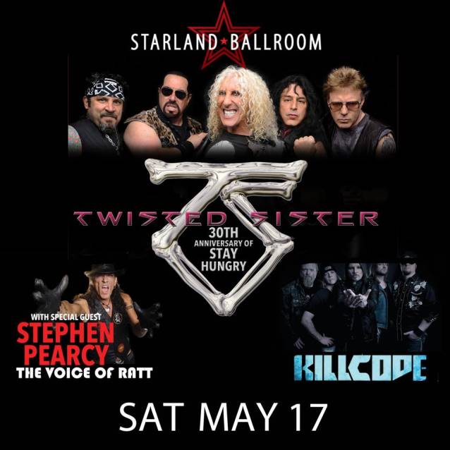 twistedsisterstarland30thanniversarymay2014poster